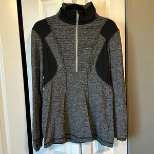 Lululemon black and grey sweater